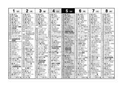 5（日） - 伊那谷ねっと