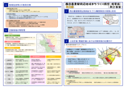 西日暮里駅周辺地域まちづくり構想