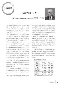 内需大国・日本 - 全日本建設技術協会