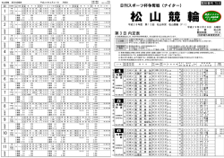 松 山 競 輪 - 別府競輪 オフィシャルサイト