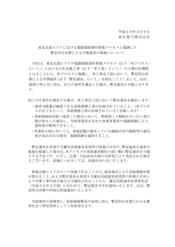 東北北部エリアにおける電源接続案件募集プロセスと
