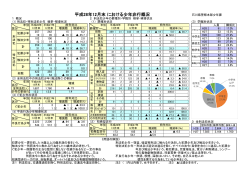 平成28年12月末における少年非行概況