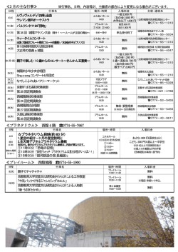 プラネタリウム≫ 西館4 階 0774-55-7667