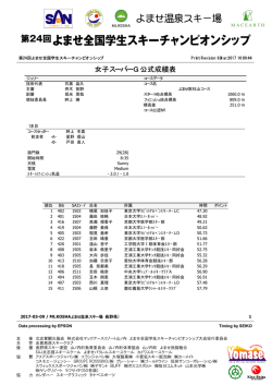 女子SG