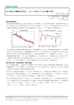 Economic Indicators 定例経済指標レポート
