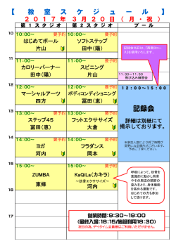 記録会