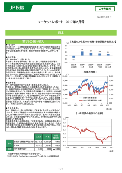 マーケットレポート 2017年2月号 日本 前月の振り返り