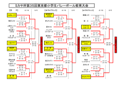 ミカサ杯教育大会都大会最終日結果（pdf）