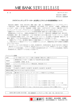 クラウドファンディング「ブースター」を活用したプロジェクト資金
