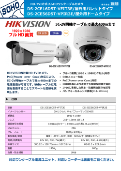 HikVision PoCカメラ