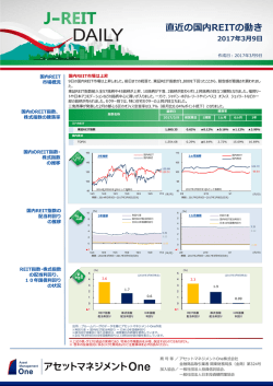 J-REIT DAILY 03/09号