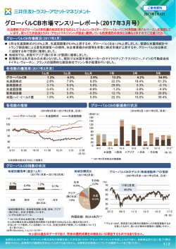 マーケットレポート グローバルCB市場マンスリーレポート（2017年3月号）