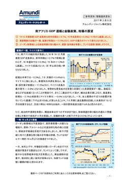 南アフリカ GDP 速報と金融政策、相場の展望