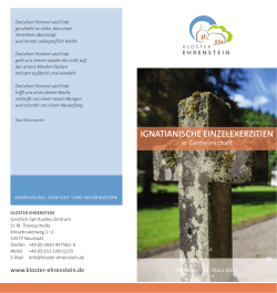 pdf Flyer - Kloster Ehrenstein