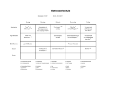 Essensplan KW 10 - OGS Montessorischule Bonn