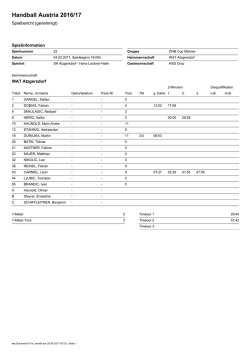 Handball Austria 2016/17