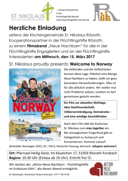 Herzliche Einladung - Katholische Kirche R&ouml;srath