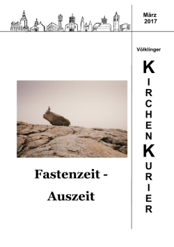 Kirchenkurier März 2017