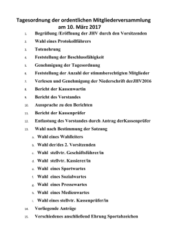 Tagesordnung hier