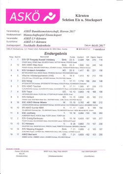Ergebnis - BV Weiz