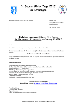 Jedermann - SoccerGirls Schliengen