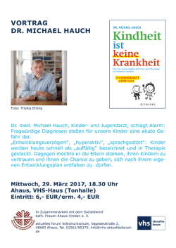 vortrag dr. michael hauch - SkF Ahaus
