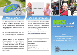 Hier erhalten Sie den Flyer zu der Aktion.