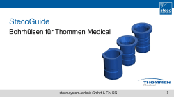 Bohrhülsen für Thommen Medical in 3Shape