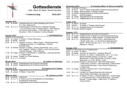 Gottesdienste - Kath. Pfarrei Heiliger Martin Schlo&szlig; Neuhaus