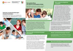 Schulentwicklung NRW - Evaluation