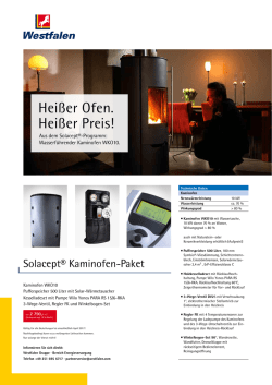 Hei&szlig;er Ofen. Hei&szlig;er Preis! - Hei&szlig;e Pakete. Hei&szlig;e Preise!
