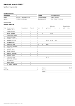 Handball Austria 2016/17