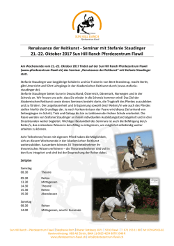 Kursausschreibung