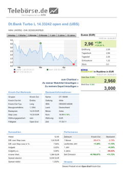 Dt.Bank Turbo L 16.00563 open end (UBS)