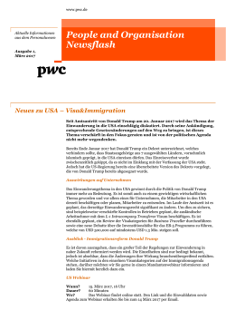 People and Organisation Newsflash