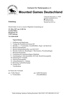 Dokument - Mounted Games Deutschland