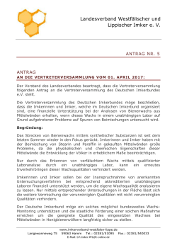 5.5 Antrag 5 LV-Vorstand - Landesverband Westfälischer und