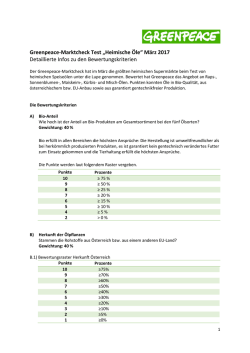 Informationen zu den Test