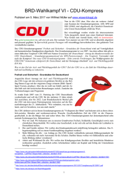 CDU-Kompress - Atheisten-Info