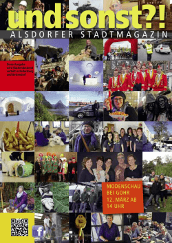 Herunterladen - Alsdorfer Stadtmagazin