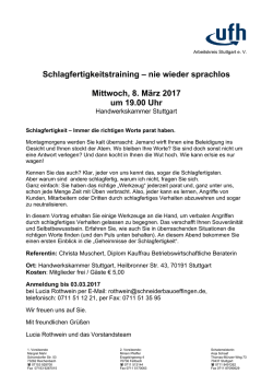 Info - ufh Stuttgart