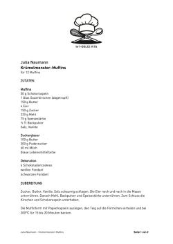 Julia Naumanns Kr&uuml;melmonster