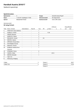Handball Austria 2016/17