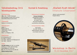 Initiatische Schwertarbeit