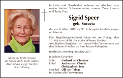 Sigrid Speer