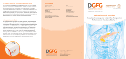 Infoblatt Inselspende - Deutsche Gesellschaft f&uuml;r