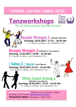 Tanzworkshops Villach