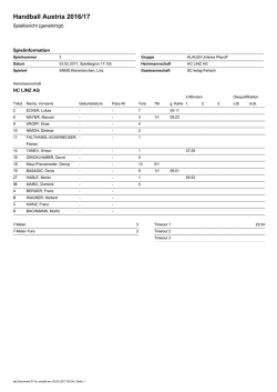 Handball Austria 2016/17