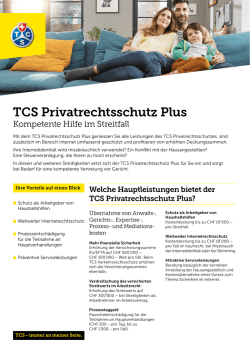 TCS Privatrechtsschutz Plus