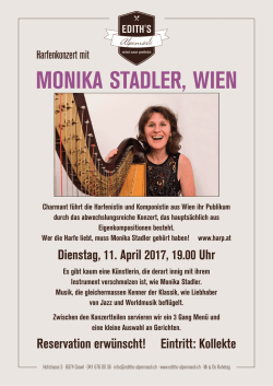 Harfenkonzert mit - Ediths Alpenr&ouml;sli Giswil